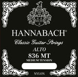 Hannabach-strenger til klassisk Gitarer spesialmodell – sett (836MT)
