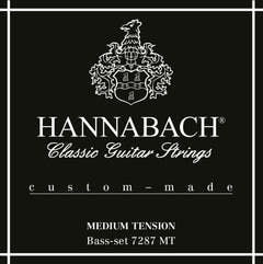 Hannabach strenger for klassisk gitar Series 728 Medium Tension Custom Made - 3 bass-strenger medium (7287MT)
