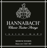 Hannabach strenger for klassisk gitar Series 728 Medium Tension Custom Made - 3 bass-strenger medium (7287MT)