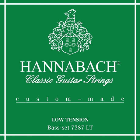 Hannabach strenger for klassisk gitar Series 728 Low Tension Custom Made - 3 bass-strenger low (7287LT)