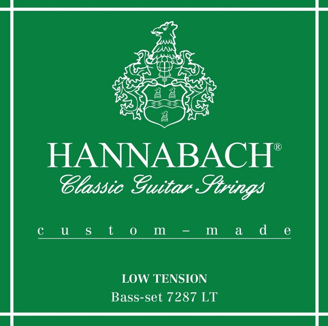 Hannabach strenger for klassisk gitar Series 728 Low Tension Custom Made - 3 bass-strenger low (7287LT)