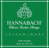 Hannabach strenger for klassisk gitar Series 728 Low Tension Custom Made - 3 bass-strenger low (7287LT)