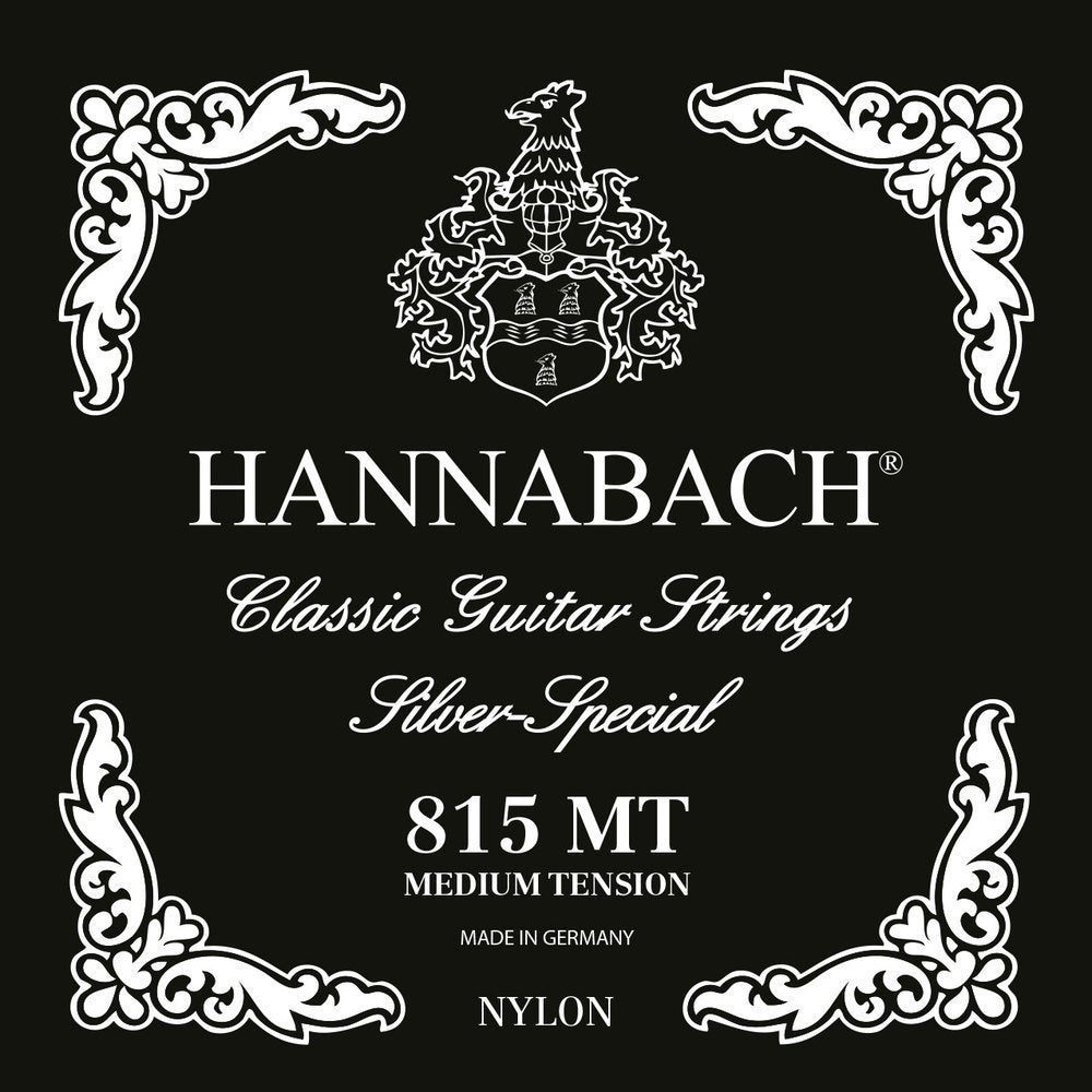 Hannabach 815 diskantsett E1, H/B2 og G3, medium tension