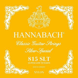 Hannabach 815 diskantsett E1, H/B2 og G3, super lav spenning