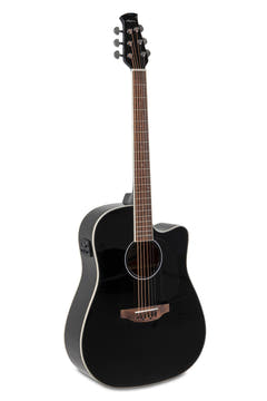 Applause E-akustisk Gitarer Wood Classics AED96-5HG Black Gloss Electro - Svart høyglans (AED96-5HG)