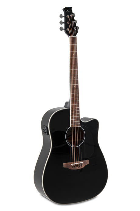 Applause E-akustisk Gitarer Wood Classics AED96-5HG Black Gloss Electro - Svart høyglans (AED96-5HG)