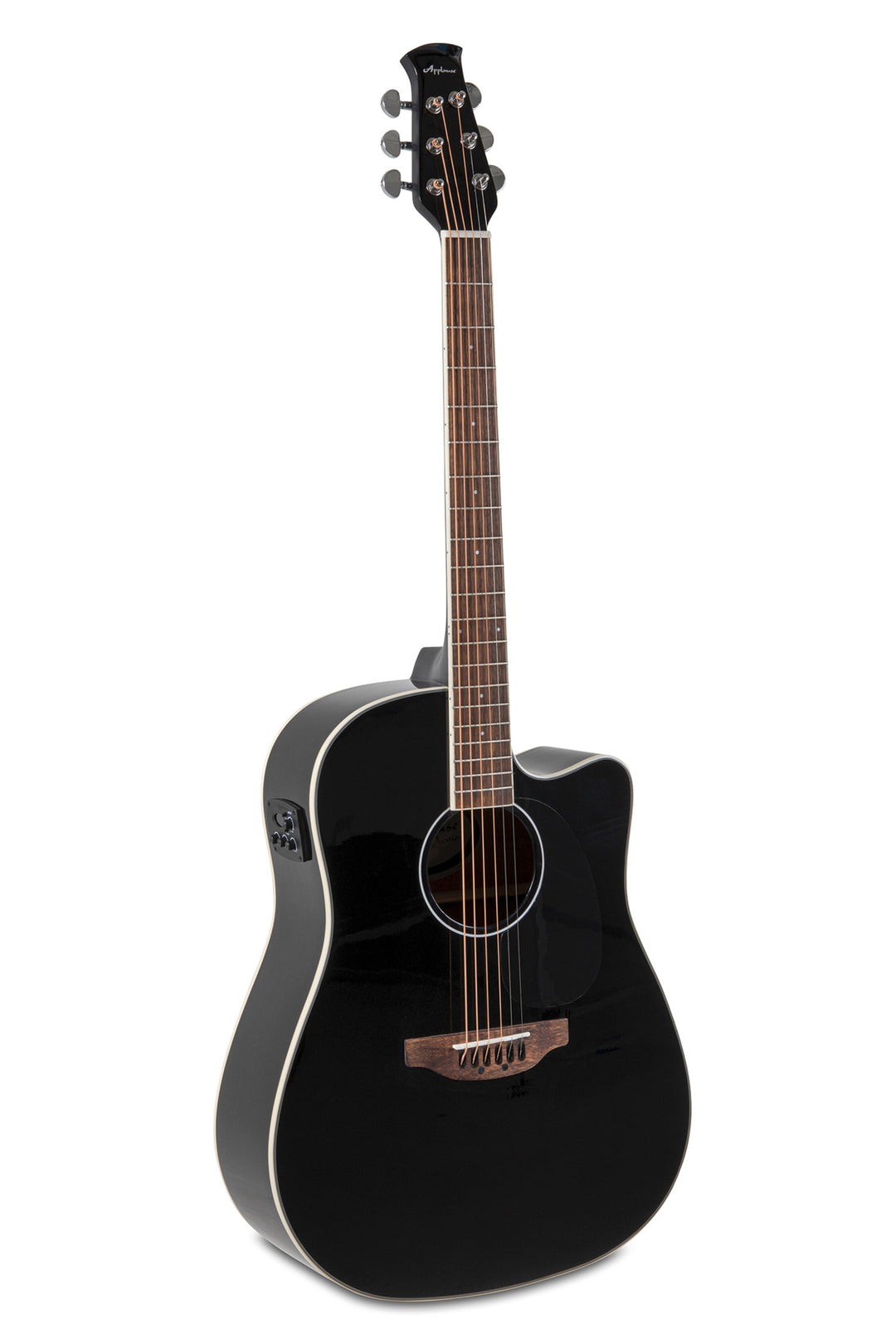 Applause E-akustisk Gitarer Wood Classics AED96-5HG Black Gloss Electro - Svart høyglans (AED96-5HG)