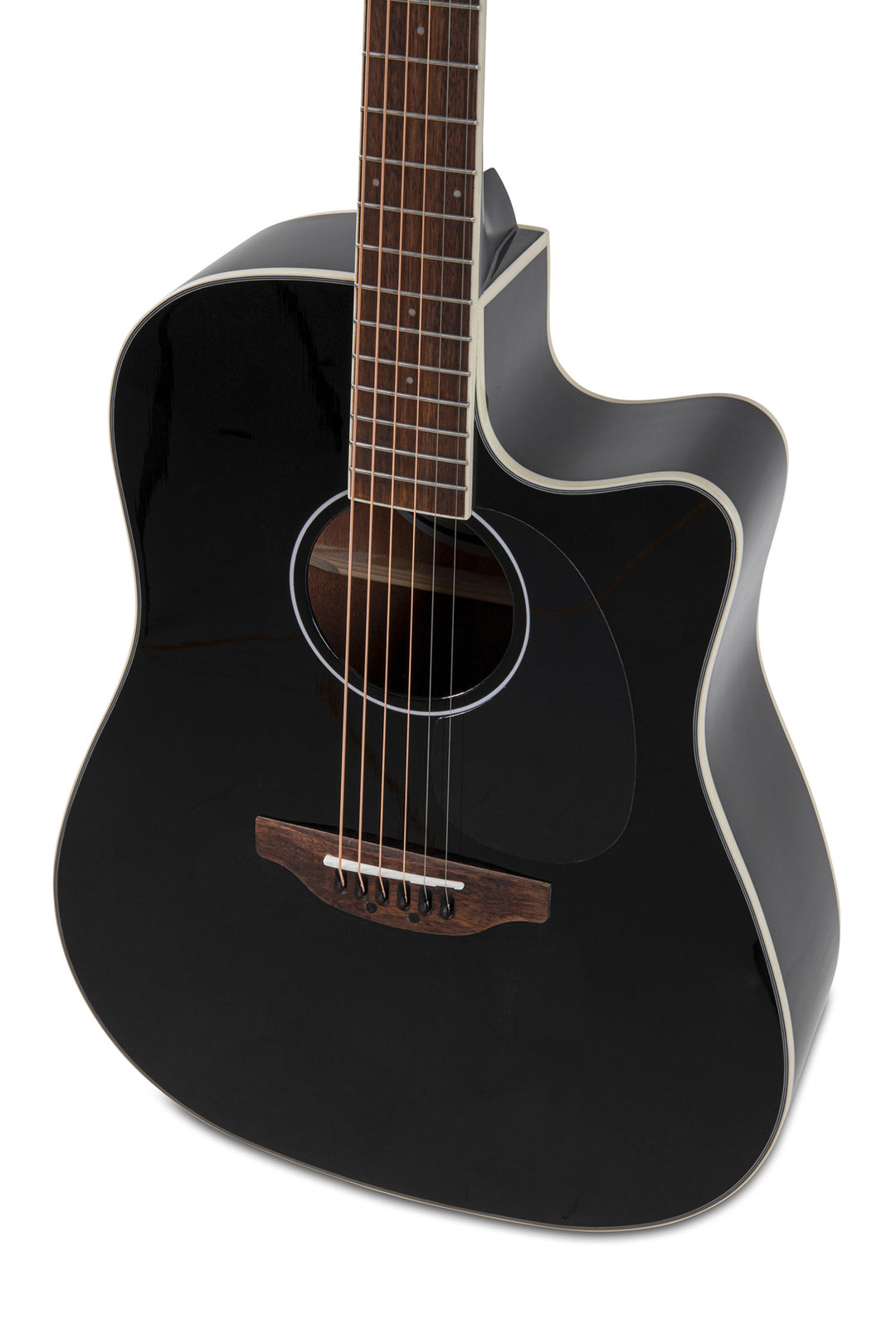 Applause E-akustisk Gitarer Wood Classics AED96-5HG Black Gloss Electro - Svart høyglans (AED96-5HG)