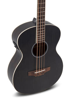 Applause E-akustisk bass Wood Classics AEB96-5E Jumbo Bass - Matt svart (AEB96-5E)