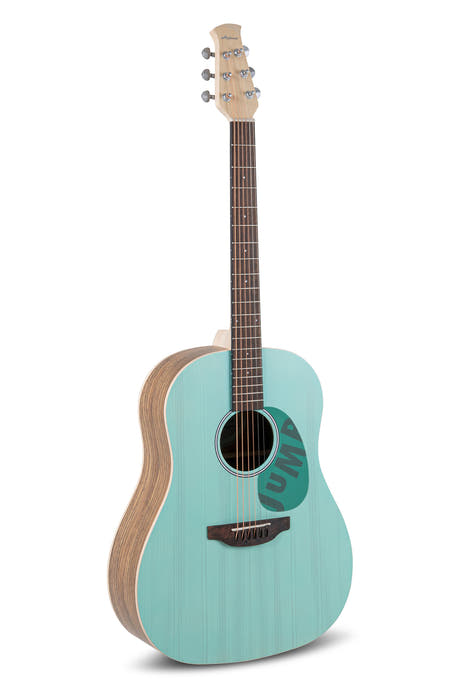 Applause akustisk Gitarer Jump Slope Shoulder Dreadnought - Celeste (AAS-69-T)