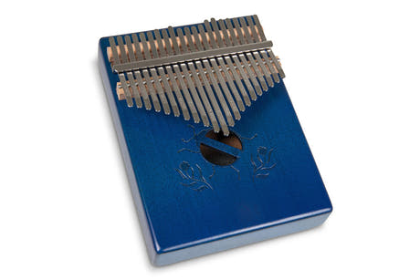 GEWA kalimba med 21 tangenter i mahogni, Beetle