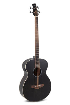 Applause E-akustisk bass Wood Classics AEB96-5E Jumbo Bass - Matt svart (AEB96-5E)