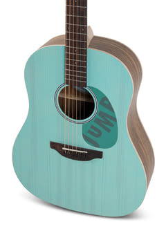 Applause akustisk Gitarer Jump Slope Shoulder Dreadnought - Celeste (AAS-69-T)