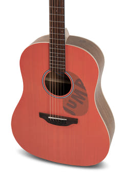 Applause akustisk Gitarer Jump Slope Shoulder Dreadnought - Peach (AAS-69-O)