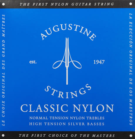 Augustine strenger for klassisk gitar Classic Label - Sett Classic Blue (normal/high)