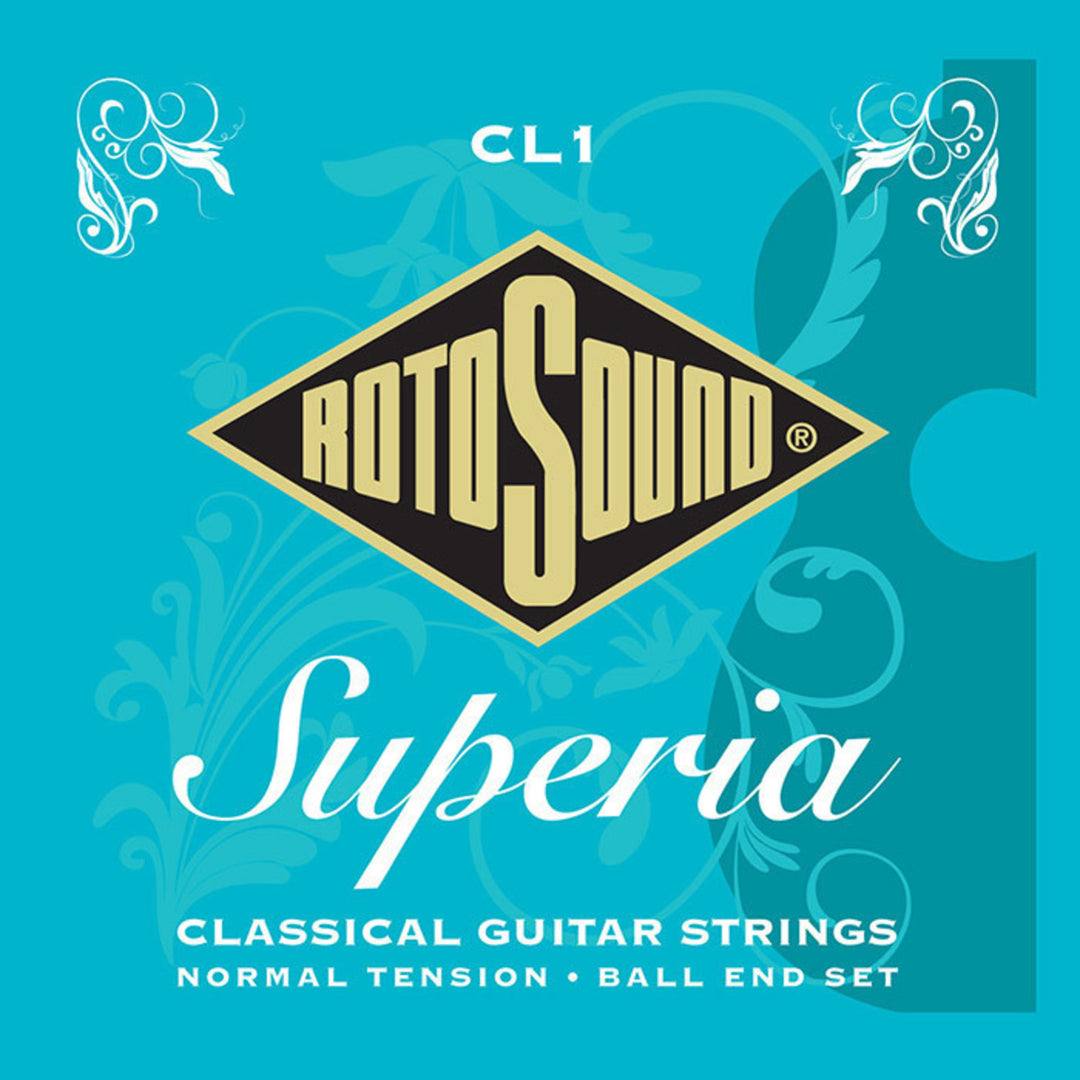 Rotosound strenger for klassisk gitar Superia CL1 - sett CL1 normal ball end (CL1)