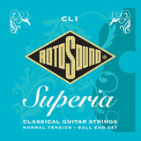 Rotosound strenger for klassisk gitar Superia CL1 - sett CL1 normal ball end (CL1)