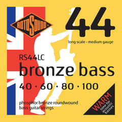Rotosound strenger for akustisk bass Bronze Bass 44 - Sett 4-strengs Medium 40-100 (RS44LC)