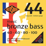 Rotosound strenger for akustisk bass Bronze Bass 44 - Sett 4-strengs Medium 40-100 (RS44LC)
