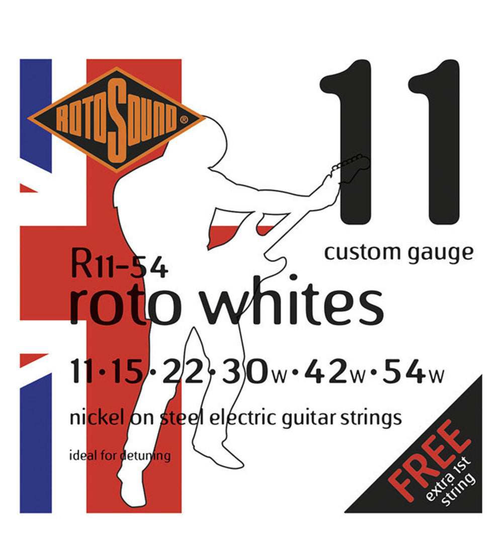 Rotosound Roto Whites R11-54 elgitarstrenger 11-54