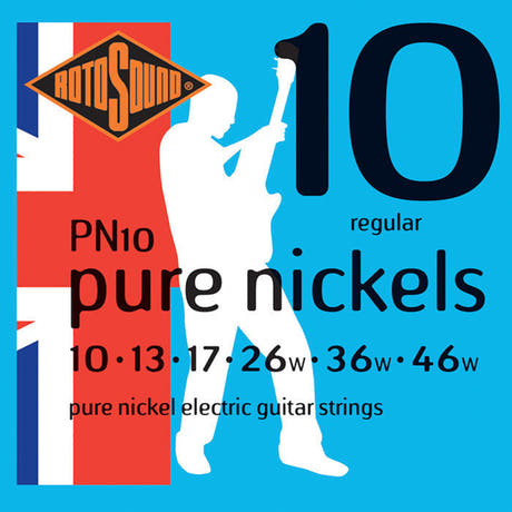 Rotosound Pure Nickels PN10 elgitarstrenger 10-46