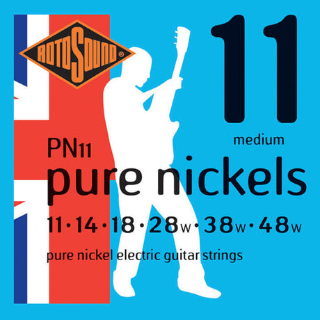Rotosound Pure Nickels PN11 elgitarstrenger 11-48