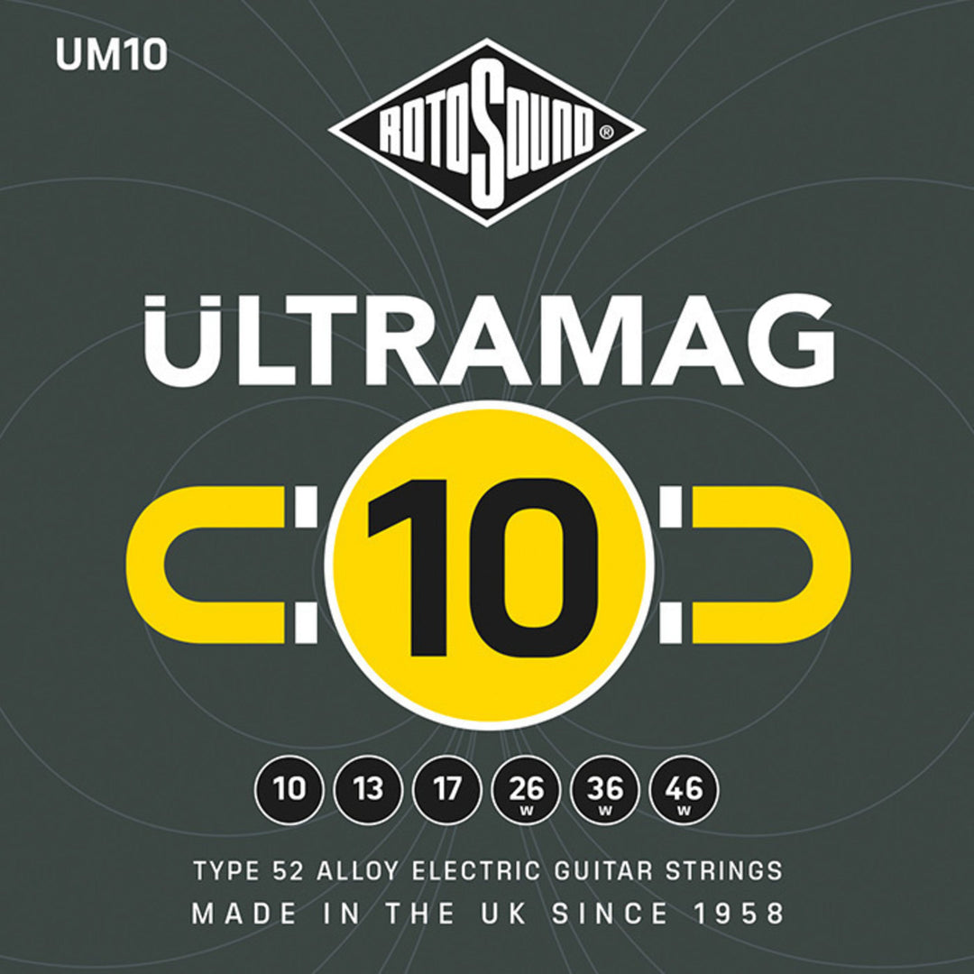 Rotosound strenger for elgitar Ultramag - Sett Regular 10-46 (UM10)