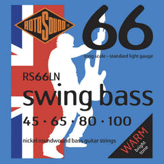 Rotosound elbass-strenger Swing Bass 66 - Sett 4-strengers Nickel Standard Light 45-100 (RS66LN)