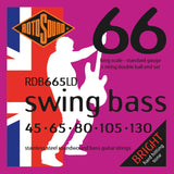 Rotosound E-bass-strenger Swing Bass 66 Double Ball End - sett 5-str. Standard 45-105 Double Ball (RDB665LD)