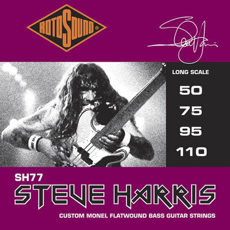 Rotosound Jazz Bass 77 SH77 Steve Harris, sett til elektrisk bass 50-110