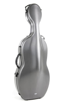 GEWA Polycarbonate 4.6 cellokasse 4/4, grå, Rolly