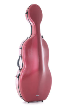 GEWA Polycarbonate 4.6 cellokasse 4/4, rød