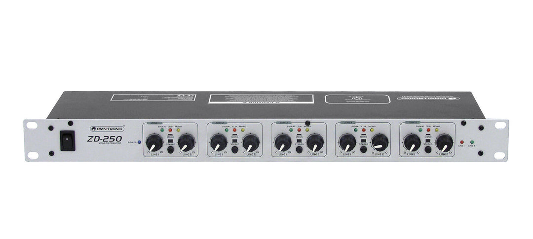 OMNITRONIC ZD-250 sonedistributør