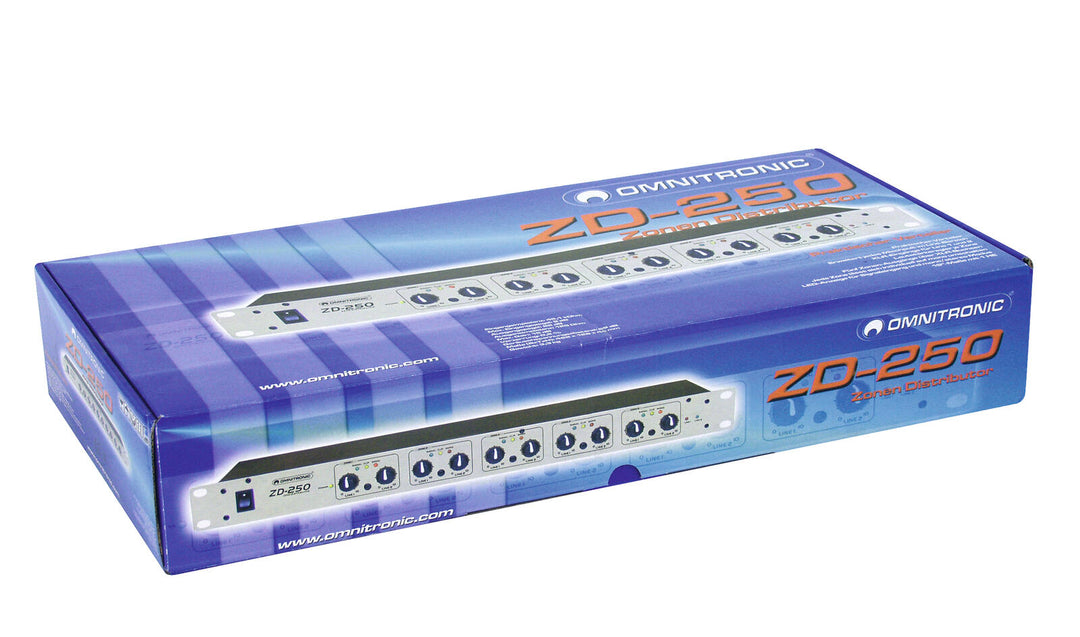 OMNITRONIC ZD-250 sonedistributør
