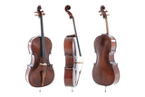 GEWA Concert cello Meister Rubner - 4/4 (Dark rød)