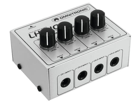 Omnitronic LH-010 - 4-kanals Passiv Mikser