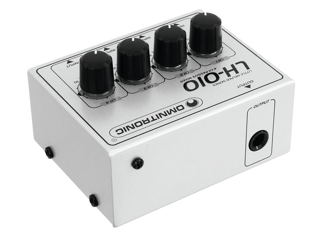 Omnitronic LH-010 - 4-kanals Passiv Mikser
