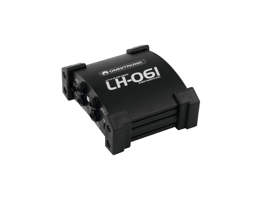 OMNITRONIC LH-061 PRO passiv dobbel DI-boks