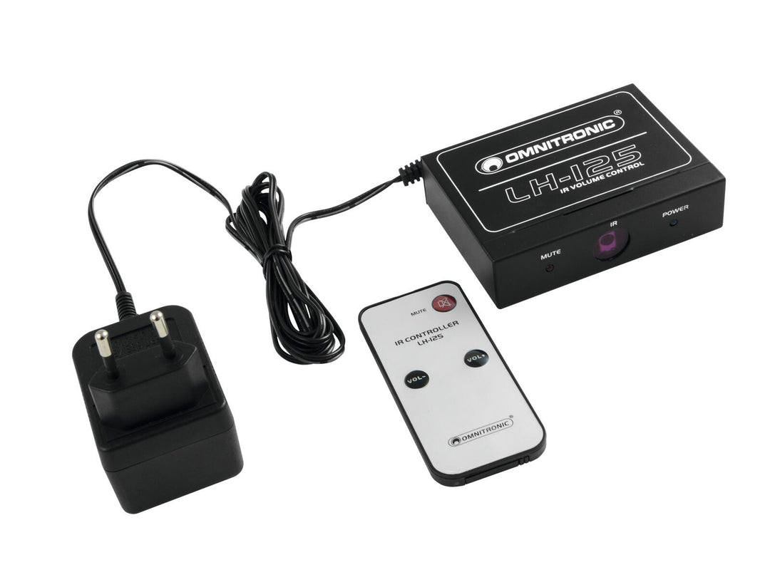 OMNITRONIC LH-125 IR volumkontroller