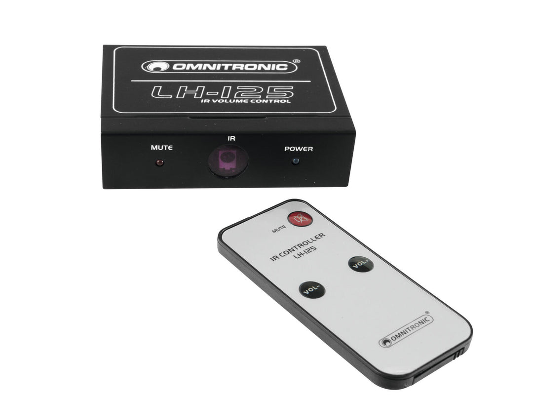 OMNITRONIC LH-125 IR volumkontroller