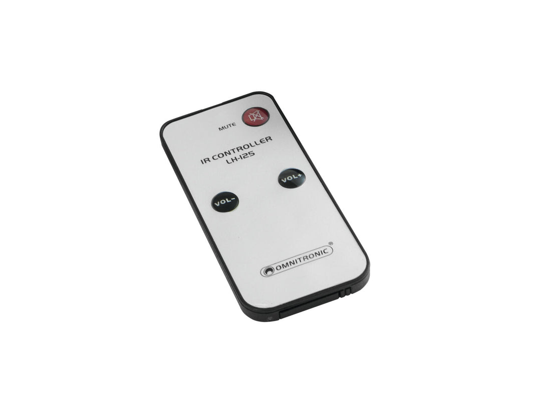 OMNITRONIC L-125 Fjernkontroll