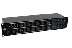 OMNITRONIC GEQ-2310 equalizer 2x31-bånd