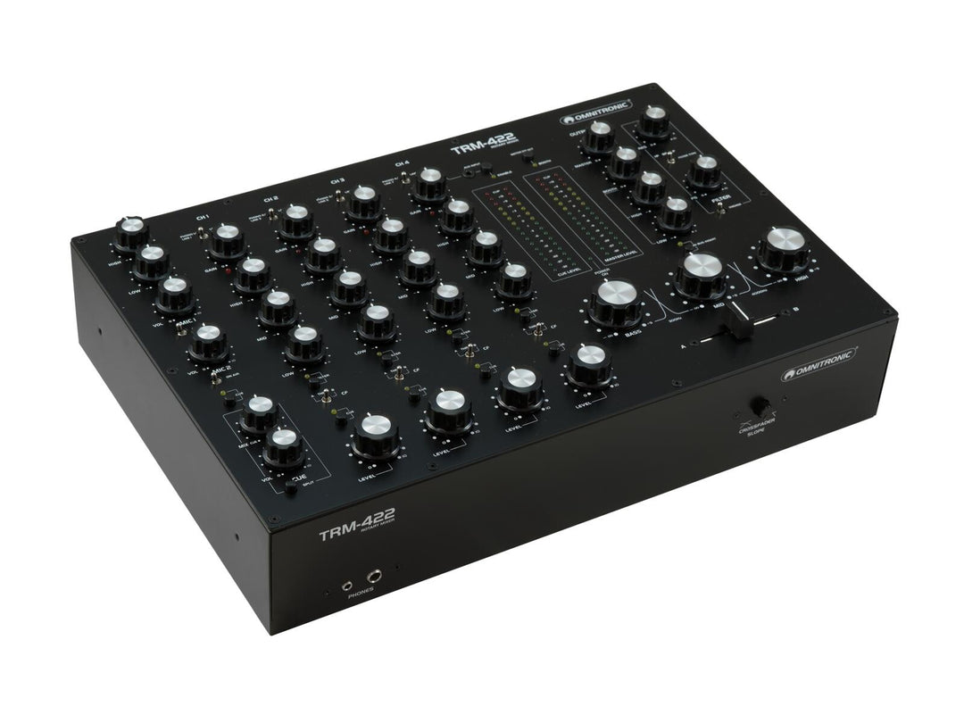 OMNITRONIC TRM-422 4-kanals dreiebordsmikser