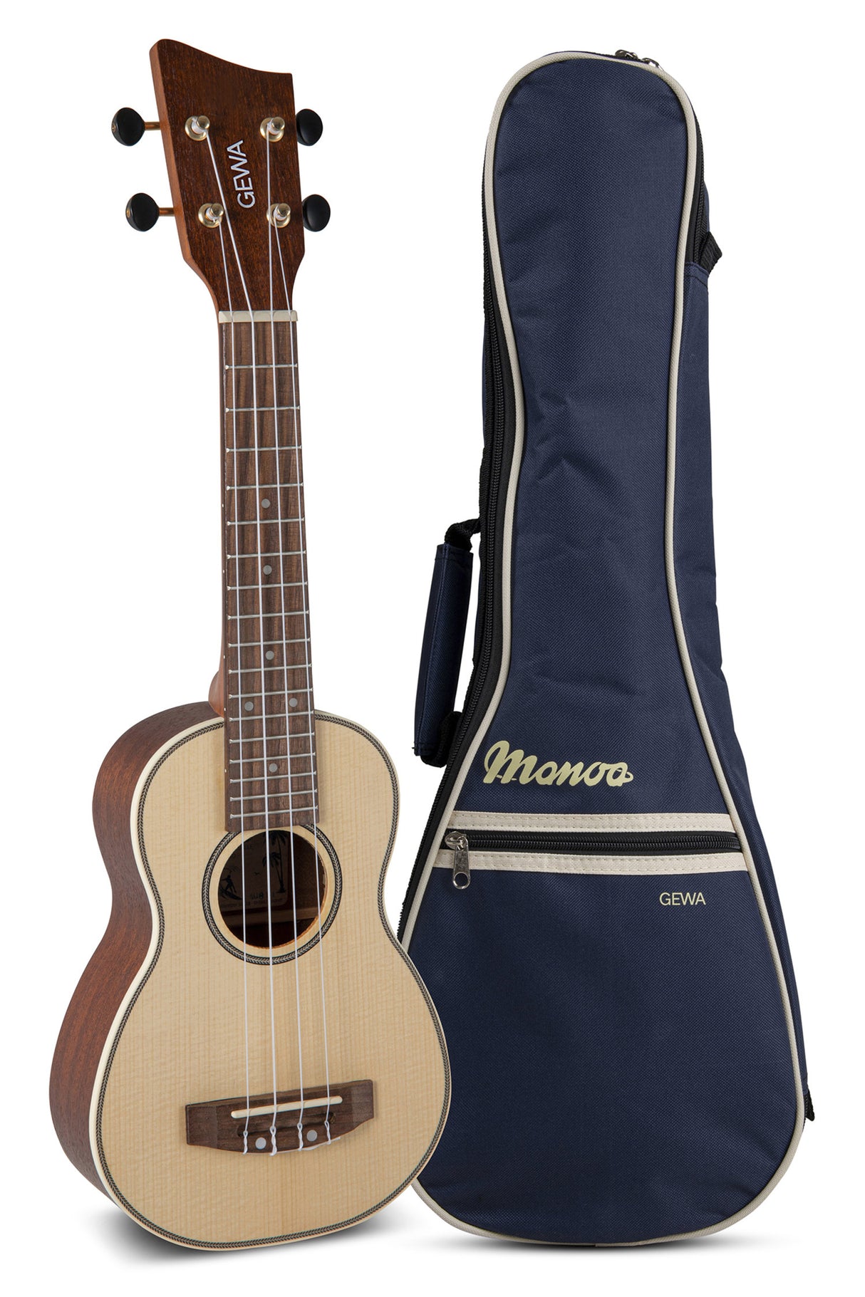 GEWA soprano-ukulele Manoa M-SO - Soprano (Sapelli matt)