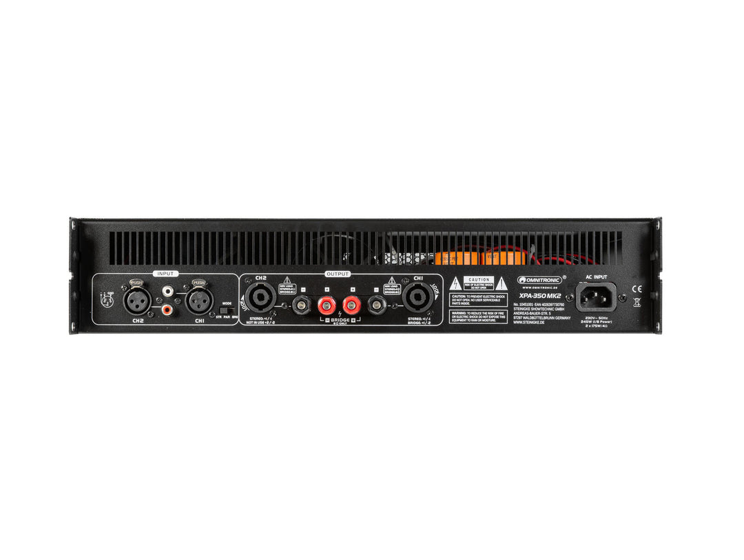 OMNITRONIC XPA-350 MK2 forsterker