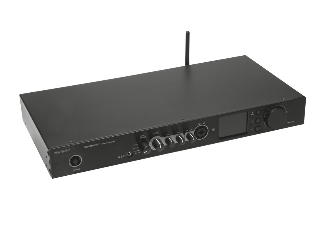OMNITRONIC DJP-900NET Class D-forsterker med internettradio