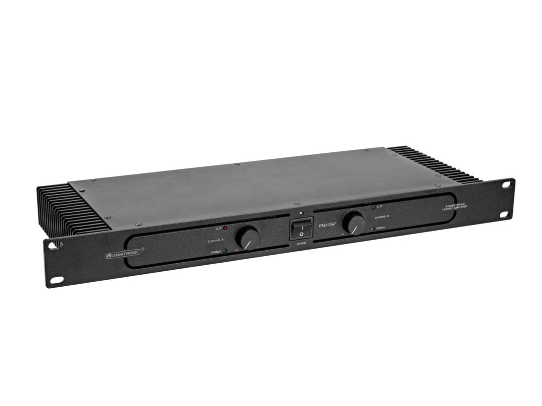 OMNITRONIC PKD-352 Klasse D studioforsterker