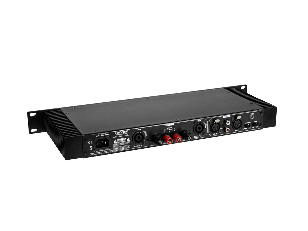 OMNITRONIC PKD-352 Klasse D studioforsterker