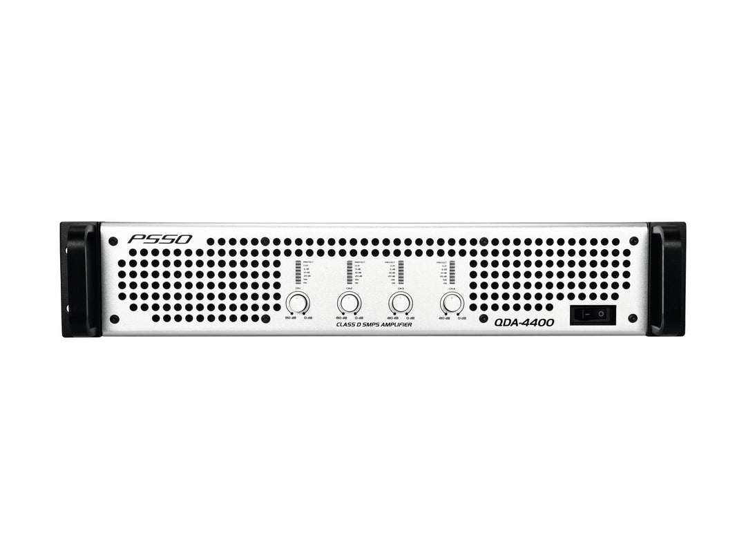 PSSO QDA-4400 4-kanals digital forsterker