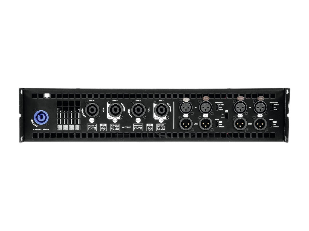PSSO QDA-4400 4-kanals digital forsterker
